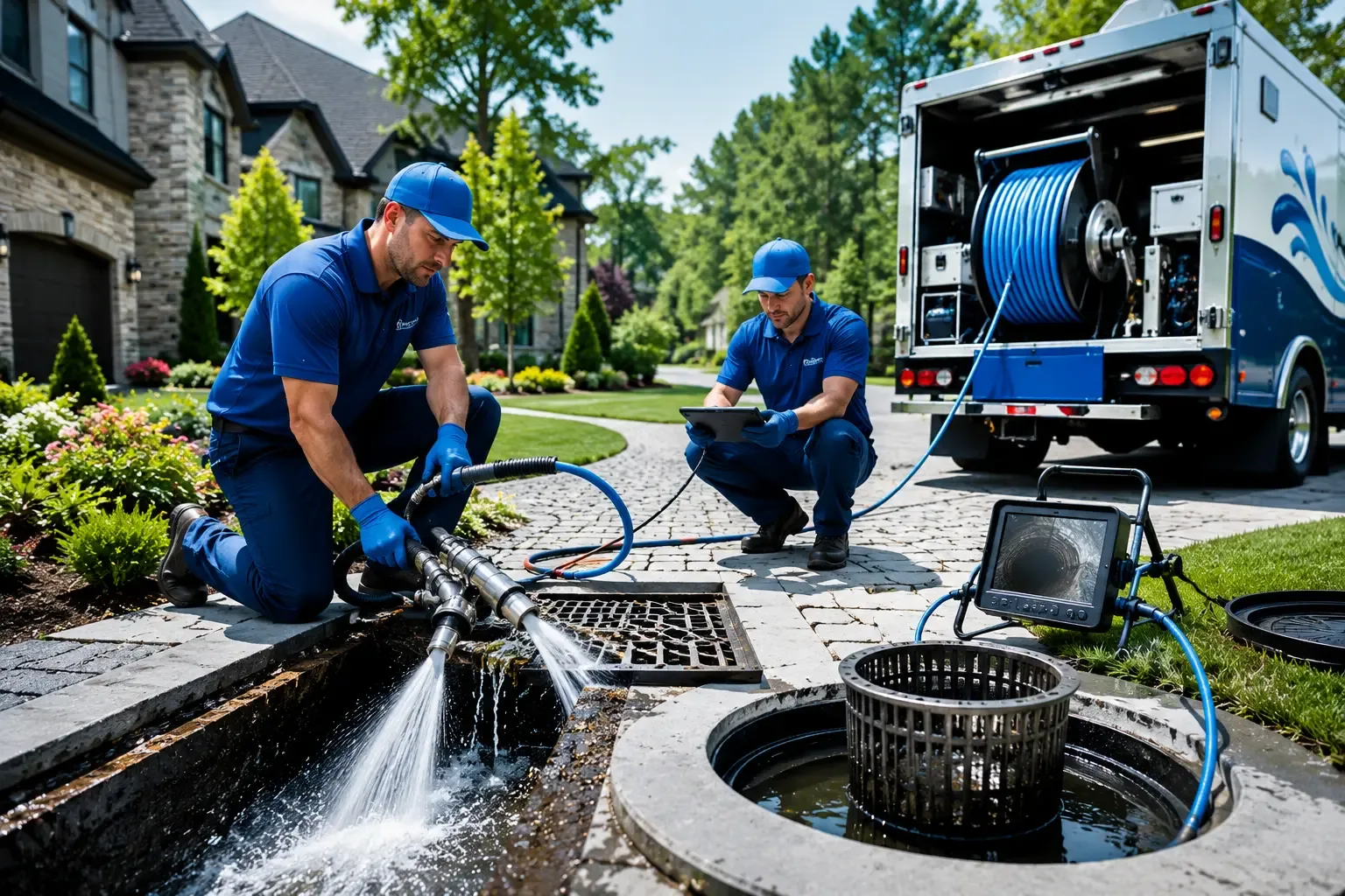 Local outdoor drain cleaning professionals in Richmond, VA